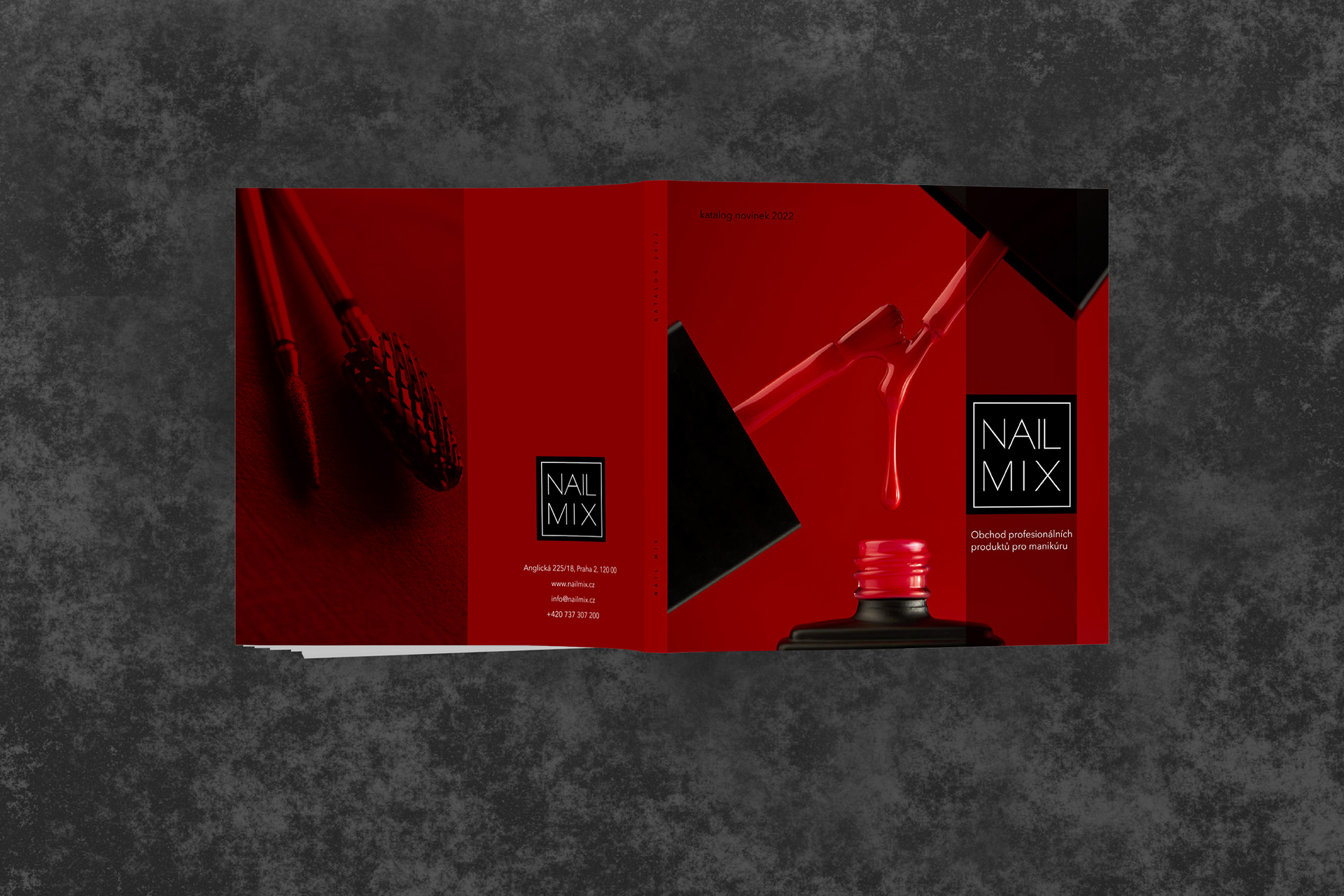 Grafický design Nail Mix Catalogue